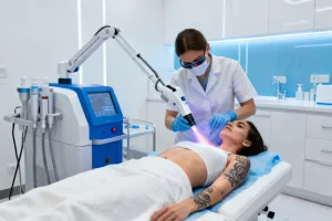 Tattoo removal with Candela PicoWay laser