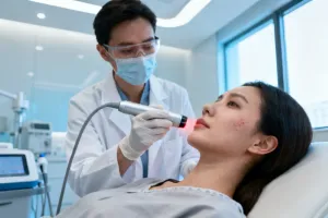 Vascular treatment with Candela VBeam laser