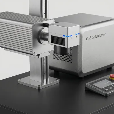 co2 galvo laser marking machine
