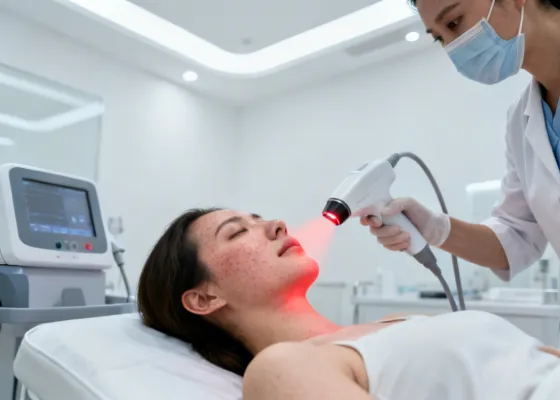 Vascular treatment with Candela VBeam Perfecta laser
