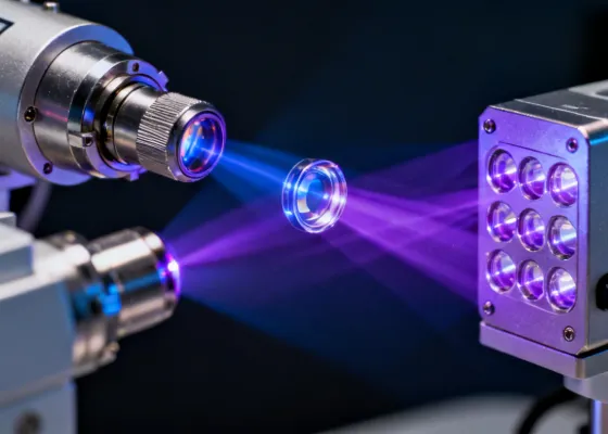 Candela laser technology and optical components